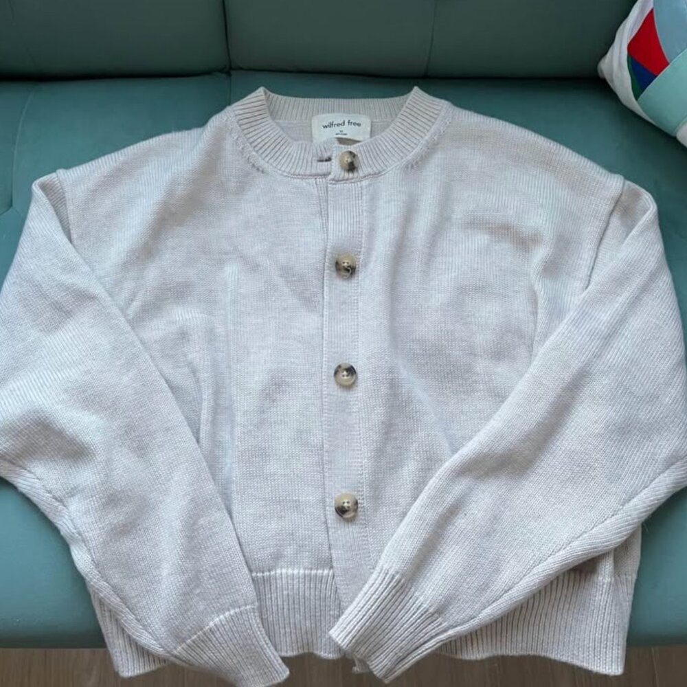 Aritzia Wilfred woods cardigan - Picture 2 of 4